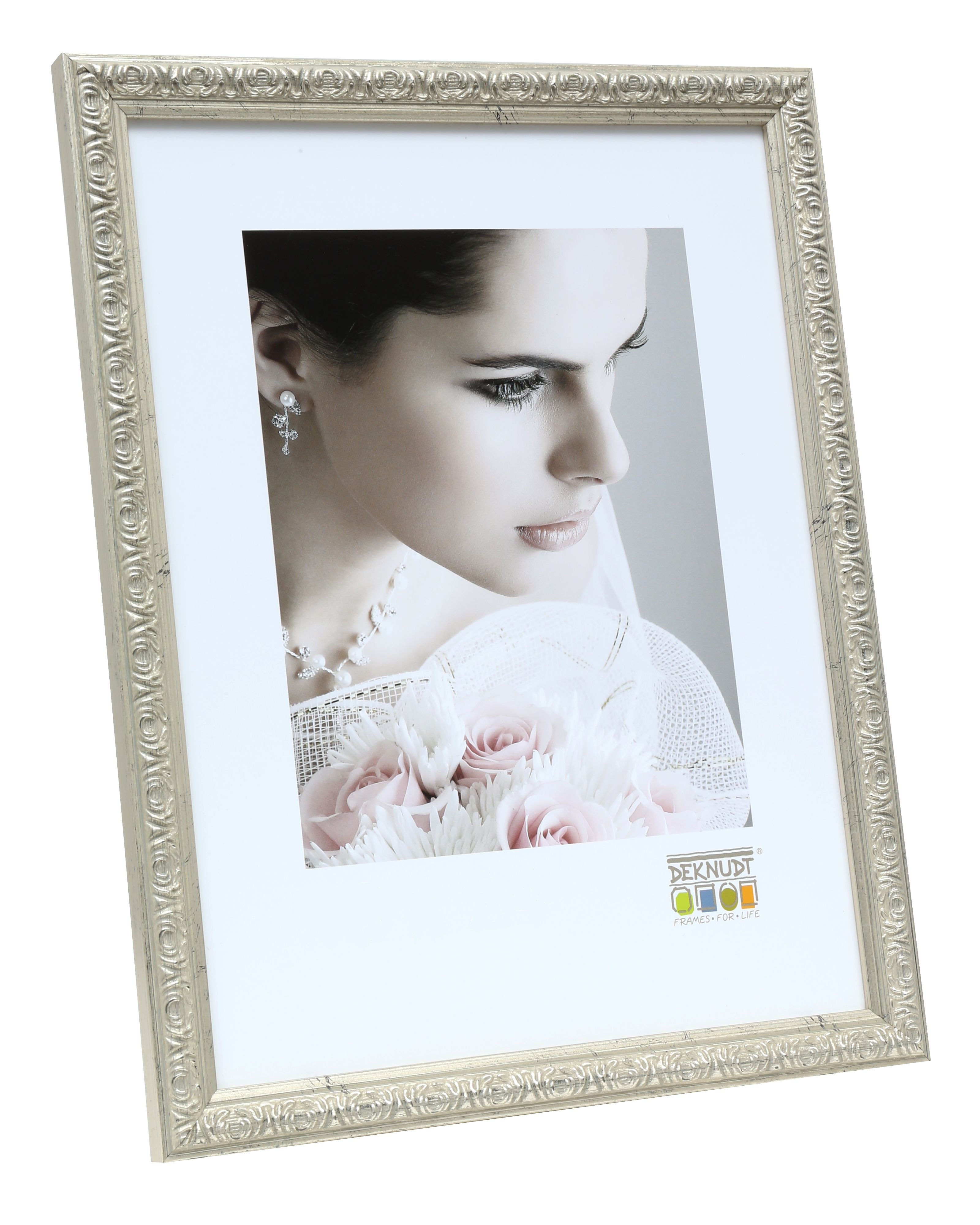 Deknudt S95LD1 Zilveren Fotolijst - 13x18 cm - Kunststof