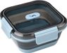 Lurch Up&Down vouwbare lunchbox rond uit silicone/PP blauwgrijs 800ml