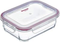 Récipients en verre de 370 ml, hermétiques, compatibles micro-ondes et four