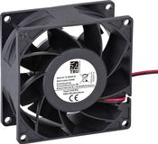Tru Components TC-DA8038-B1 Axiaalventilator 24 V/DC 110 m³/h (l x b x h) 80 x 80 x 38 mm