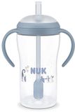 NUK drinkbeker - Perfect Match rietjesbeker 260ml pinguïn antilek