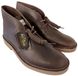 Clarks Veterboot Desert Boot Evo Donkerbruin Glad Leer Verwisselbaar Voetbed