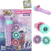 Depesche Miss Melody Zaklantaarn met Plaatjes - Paars - Kunststof