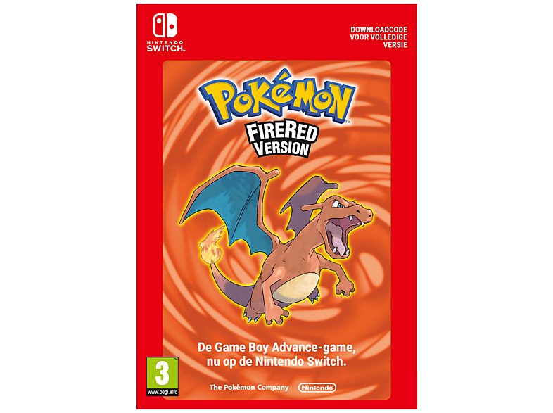 Nintendo Pokémon Firered Version - Switch (download Code)