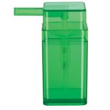 Spirella Cubo Polystyrol Zeepdispenser, Helder Groen