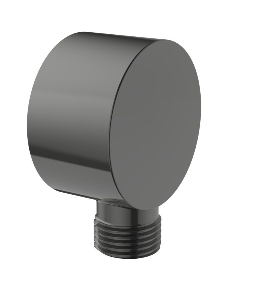 Best Design Moya Reend opbouw muuraansluiting gunmetal