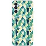 Samsung Toucan Diamond Siliconen hoesje compatibel met Samsung Galaxy A14 5G, Samsung Galaxy A14 4G