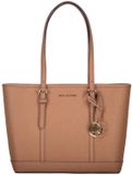 Michael Kors Jet Set Travel Handtas Leer Lichtbruin