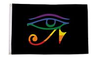 AZ FLAG Vlag Gay Goth Pride 90x60 cm Polyester 100D 2 Ringen