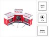 Fischer 200x Power-Fast II FPF II PTF 5 x 16 mm BC Pan Head met binnenzeskant TX20 volledig schroefdraad gegalvaniseerd blauw gepassiveerd - 670434