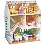 Dreamy Doll House Poppenhuis voor kindermeisjes, 3D-puzzels voor meisjes, 160 stuks, 170 minuten montage, 8 jaar of meer