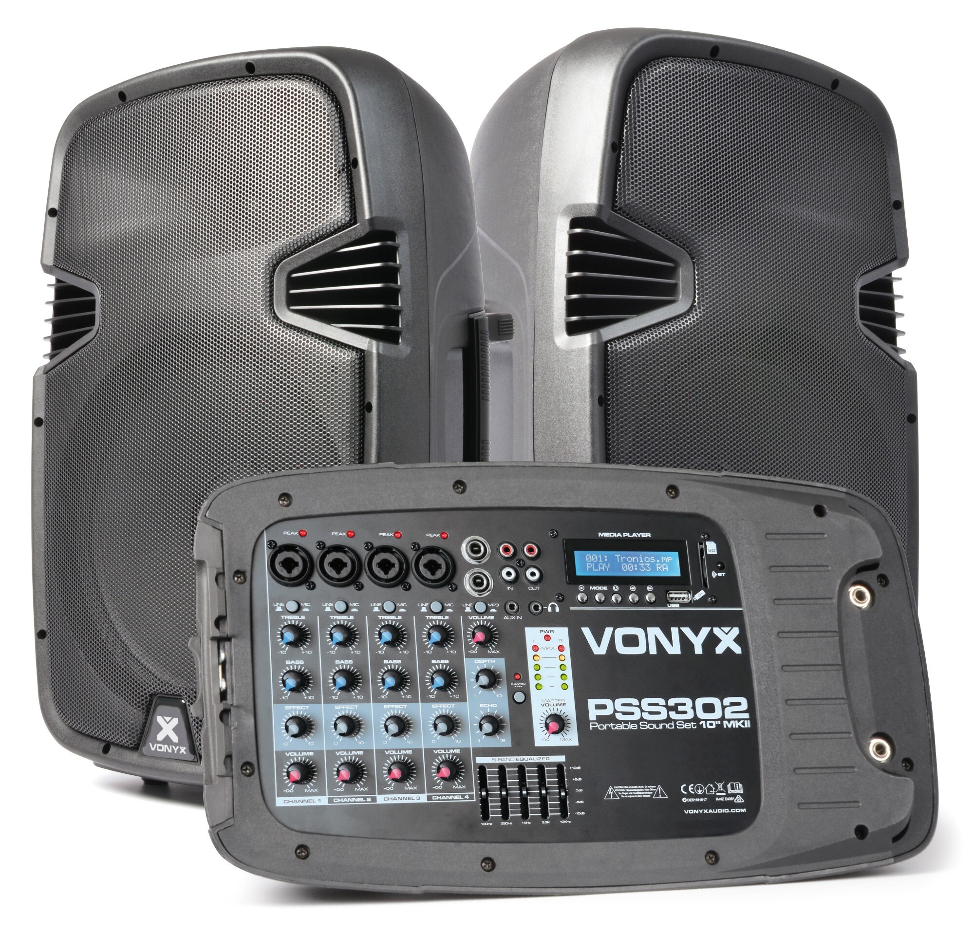 Vonyx PSS-302 zilver