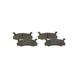 Bosch BP492 Remblokken - achteras - ECE-R90 certificering - vier remblokken per set
