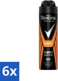 Rexona Men MotionSense Spray déodorant anti-transpirant 150 ml Pack économique 6 pièces