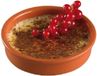 Cosy & Trendy Creme brulee schaaltjes - 4x - terracotta - D13,5 x H3 cm