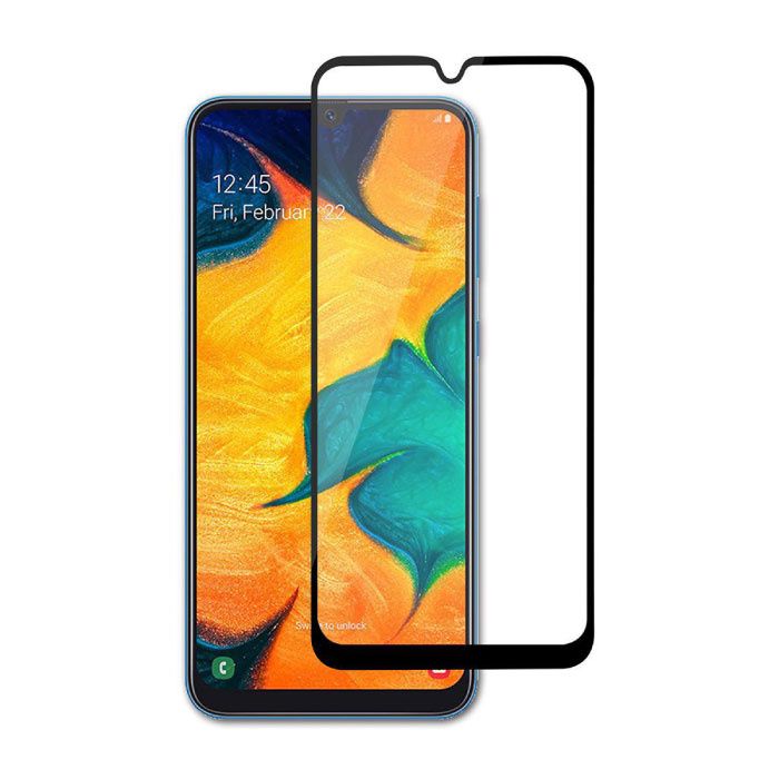 Stuff Certified 2-Pack Samsung Galaxy A40 Full Cover Screen Protector 9D Tempered Glass Film