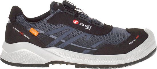 Sixton Tempra BOA 43483-01 S3 Zwart/Grijs Maat 39