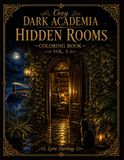 Cozy Dark Academia Hidden Rooms Coloring Book Vol. 3
