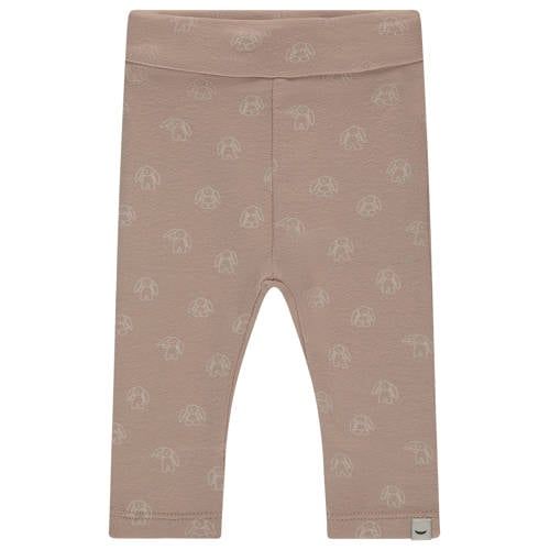 Babyface slim casual broek oudroze