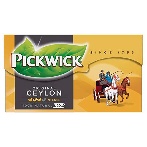 Pickwick Original Ceylon Zwarte Thee (240 Theezakjes, 100% Natuurlijk, UTZ Gecertificeerd), 12 x 20 Zakjes