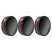 Freewell Lot de 3 filtres ND pour objectif d'appareil photo paysage dégradé – Série 4K – ND8-GR, ND16-4, ND32-8 compatibles avec les caméras d'action Osmo
