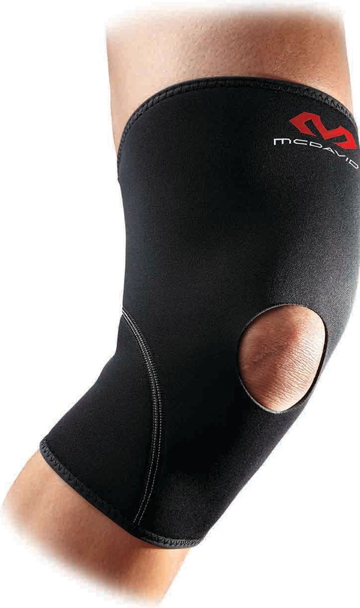 McDavid 402 kniebandage zwart L heren