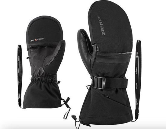 Ziener Gallinus AsR PR Glove - Wintersporthandschoen Heren - Zwart - Maat 9,5