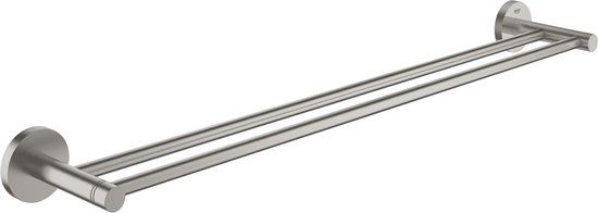 GROHE Start Dubbele Handdoekhouder - supersteel (RVS look) - 60cm - 41203DC0