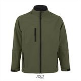 SOL'S Men´s Softshell Jacket Relax L866 - Army - XXL