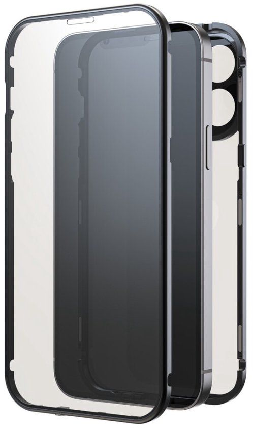Black Rock 360 Glas Cover Voor Apple iPhone 15 Pro Max Zwart
