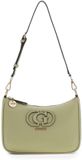 GUESS Isola Shoulder Bag Sage kaki