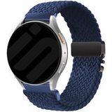 Strap-it Gard Pro Health Smartwatch 2+ gevlochten band met P-buckle (blauw)