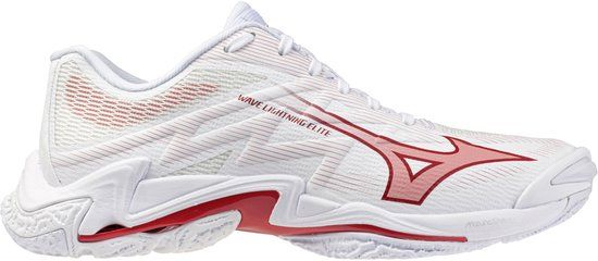 Mizuno Wave Lightning Elite Dames Wit 38.5