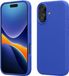 kwmobile telefoonhoesje geschikt voor Apple iPhone 17 - Hoesje met siliconen coating - Smartphone case in Baltisch blauw
