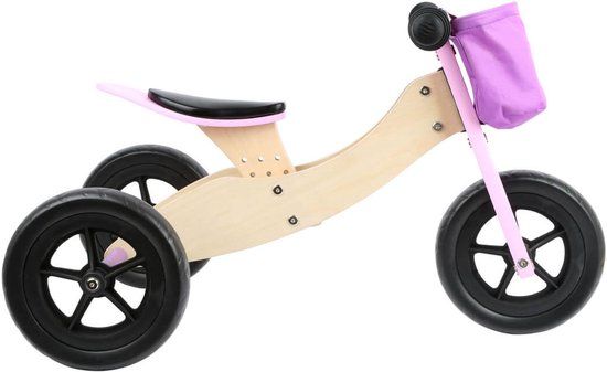 Small foot company Trainingsfiets 2-in-1 Maxi Roze | Roze | Kunststof | 4020972116116