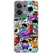 1001 coques Oppo Bedrukt siliconen hoesje compatibel met Oppo Reno 8 5G Graffiti 2