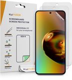 kwmobile 3x Screen Film for Samsung Galaxy A36 5G - Anti-Glare Phone Screen Protector, Anti-Fingerprint, Scratch Resistant, Bubble-Free
