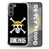 Cokitec Samsung Galaxy A26 5G Hoesje - Versterkt - Manga One Piece Doodshoofd