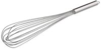 THERMOHAUSER Garde (roestvrij staal), 55 cm lang, met metalen handvat en ophangoog, met 16 lussen