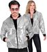 Widmann Bomberjack Pailletten Jas Zilver Glow L/XL