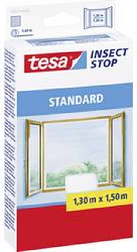 tesa Insect Stop Standard 55672-20 Vliegenhor Wit 130 x 150 cm