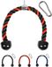 Yes4All Deluxe Tricep Touw Kabel Bevestiging, 27 & 36 inch, Oefening Machine Bijlagen Katrol Systeem Gym Pull Down Touw met Karabijnhaak, Laadpen 1" en 2" Gewichtsplaat