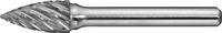 Promat/Tecwerk Stiftfrees | SPG speciaal steel | d. 6 mm koplengte 16 mm schacht-d. 6 mm | hardmetaal | vertanding kruis - 4000868777