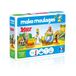 mako moulages Asterix en Obelix - knutselset - set met 4 vormen - gemaakt in Frankrijk - voor kinderen vanaf 5 jaar - 39089