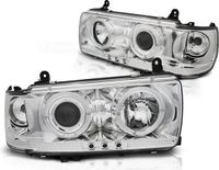 Viking Choice AP Onderdelen B.V. Koplampen dual halo rims TOYOTA LAND CRUISER FJ 80 90-97 CHROOM