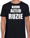 Shoppartners Bv Zwart t-shirt - Kerst is altijd ruzie - heren - Kerstkleding / Christmas outfit L