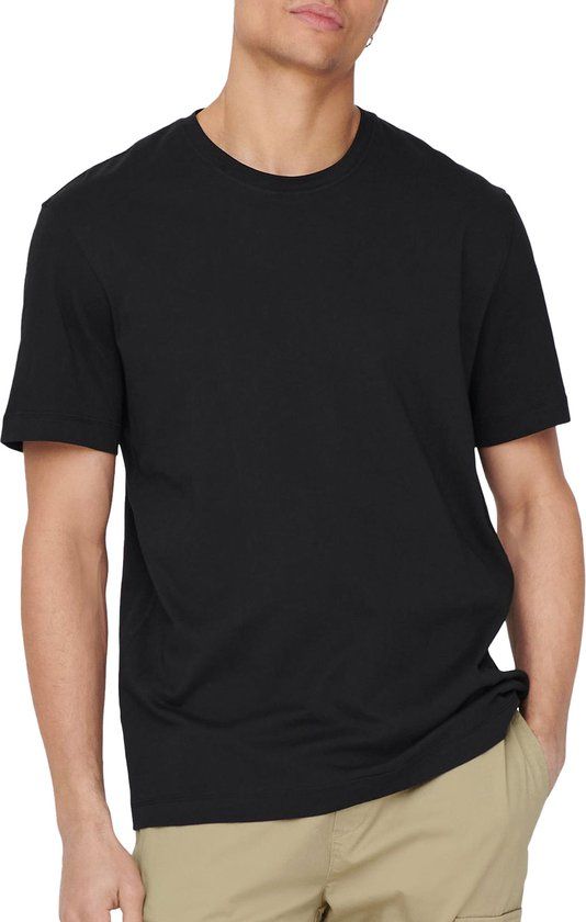 Only & Sons Max Life Shirt Heren - Zwart - Maat S