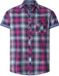 Jan Vanderstorm chemise à manches courtes homme - 41/42 - fuchsia - Grande Taille