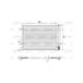 Valeo Condensor, Airconditioning 814395 | Compatibel met: HYUNDAI i20 I