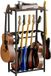 Unyqoos Support guitare multifonctionnel avec support d'accessoires et protection EVA - Marron/Noir